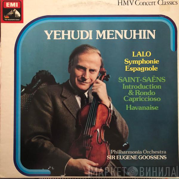 / Édouard Lalo , Camille Saint-Saëns , Yehudi Menuhin , Philharmonia Orchestra  Sir Eugene Goossens  - Symphonie Espagnole / Introduction And Rondo Capriccioso / Havanaise