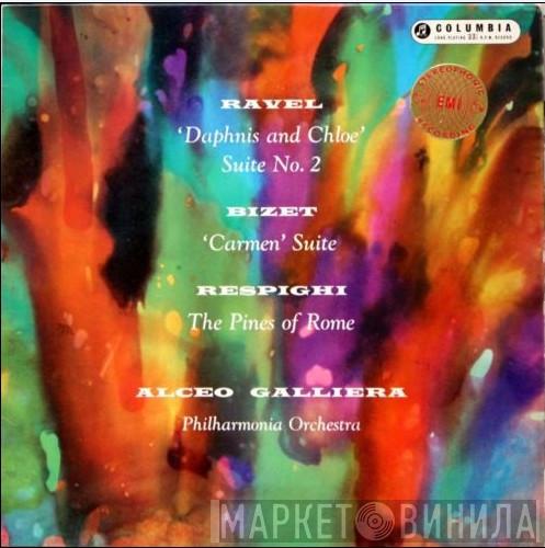 , Alceo Galliera , Maurice Ravel , Georges Bizet  Ottorino Respighi  - Carmen Suite / The Pines Of Rome / Daphnis And Chloe Suite No. 2