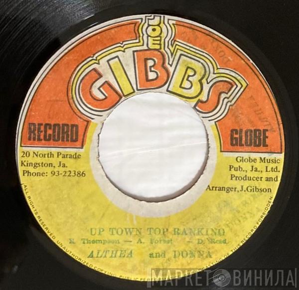 / Althea & Donna  Joe Gibbs & The Professionals  - Up Town Top Ranking / Calico Suit