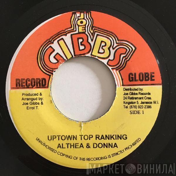 / Althea & Donna  Joe Gibbs & The Professionals  - Up Town Top Ranking / Calico Suit