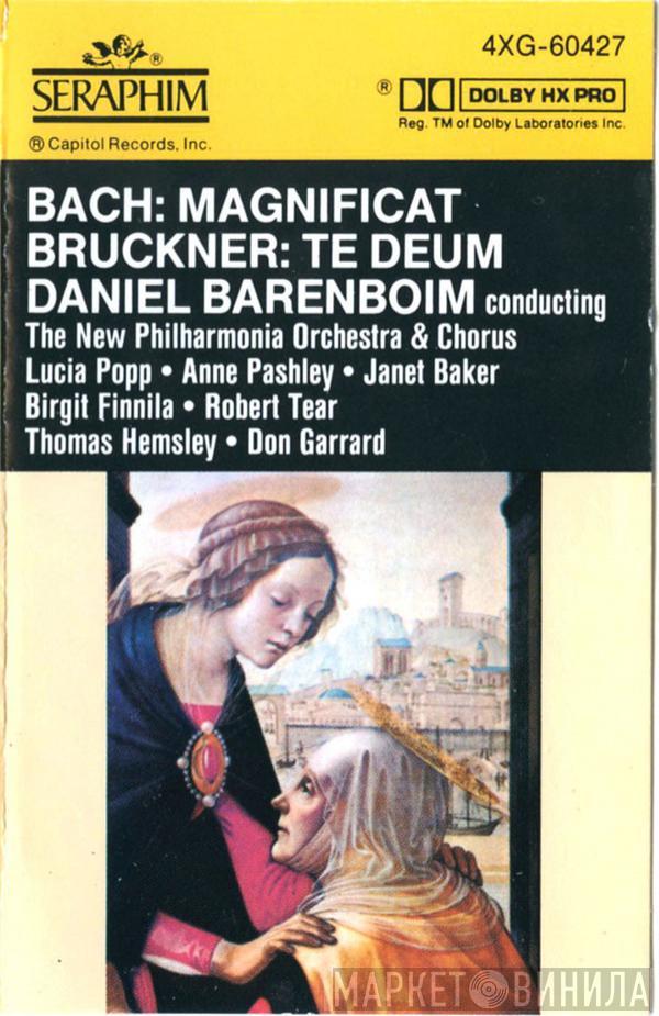 / Anton Bruckner , Johann Sebastian Bach  Daniel Barenboim  - Te Deum / Magnificat
