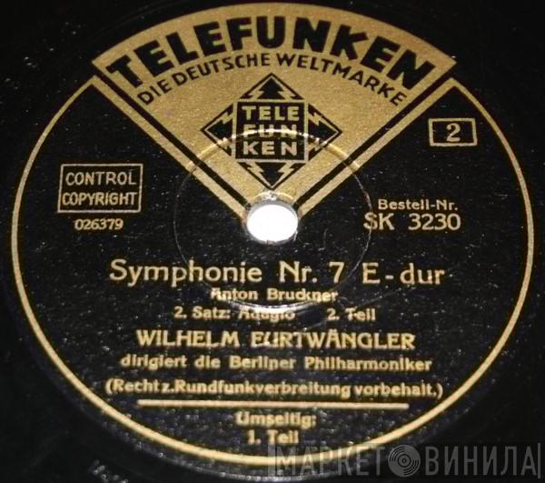 / Anton Bruckner , Wilhelm Furtwängler  Berliner Philharmoniker  - Symphonie Nr. 7 E-dur 2. Satz Adagio, 1. Teil / 2. Teil