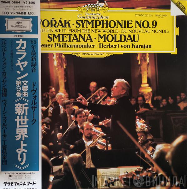 / Antonín Dvořák , Bedřich Smetana , Wiener Philharmoniker  Herbert von Karajan  - Symphonie Nr. 9 / Die Moldau