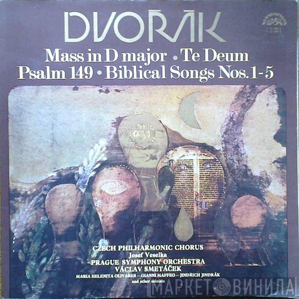 , Antonín Dvořák , Czech Philharmonic Chorus , Josef Veselka , The Prague Symphony Orchestra  Václav Smetáček  - Mass In D Major / Te Deum / Psalm 149 / Biblical Songs Nos. 1.5