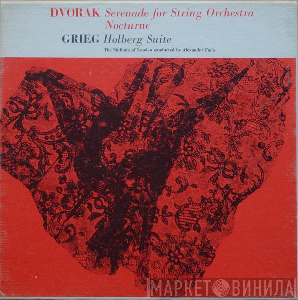 , Antonín Dvořák , Edvard Grieg , Conducted By The Sinfonia Of London  Alexander Faris  - Dvorak: Serenade For String Orchestra, Op. 22; Nocturne / Grieg: Holberg Suite