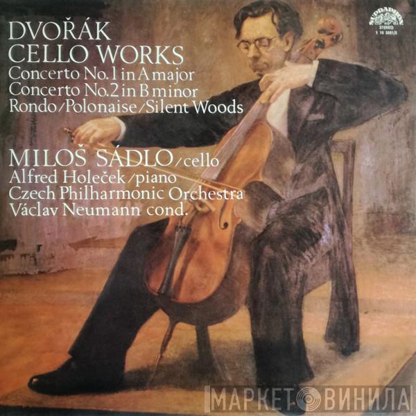 / Antonín Dvořák , Miloš Sádlo , Alfred Holeček , The Czech Philharmonic Orchestra  Václav Neumann  - Cello Works: Concerto No. 1 In A Major / Concerto No. 2 In B Minor / Rondo / Polonaise / Silent Woods