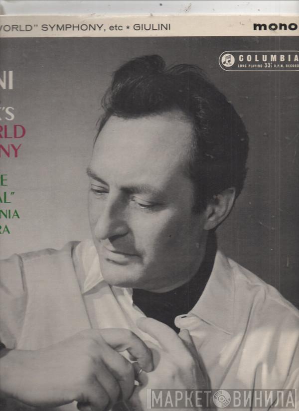 , Antonín Dvořák , Philharmonia Orchestra  Carlo Maria Giulini  - Symphony No. 5 In E Minor, Op. 95 ("From The New World") / Overture "Carnaval", Op. 92