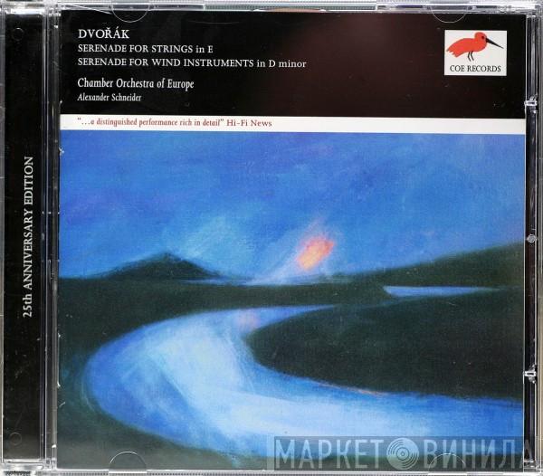 - Antonín Dvořák , The Chamber Orchestra Of Europe  Alexander Schneider  - Serenade For Strings In E / Serenade For Wind Instruments In D Minor