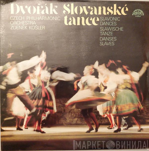, Antonín Dvořák , The Czech Philharmonic Orchestra  Zdeněk Košler  - Slovanské Tance (Slavonic Dances / Slawische Tänze / Danses Slaves)