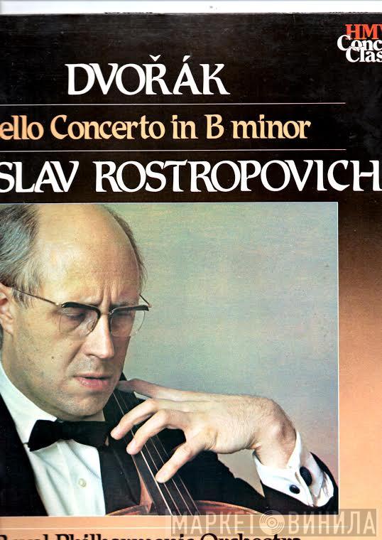 / Antonín Dvořák / The Royal Philharmonic Orchestra  Mstislav Rostropovich  - Cello Concerto In B Minor