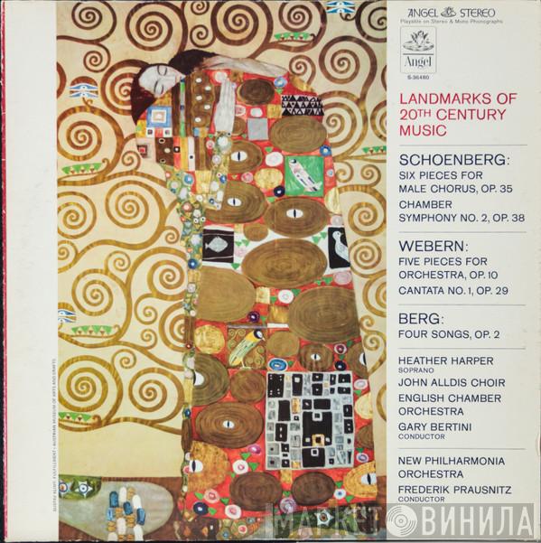 / Arnold Schoenberg / Anton Webern / Alban Berg / Heather Harper / John Alldis Choir / English Chamber Orchestra / Gary Bertini / New Philharmonia Orchestra  Frederik Prausnitz  - Landmarks Of 20th Century Music