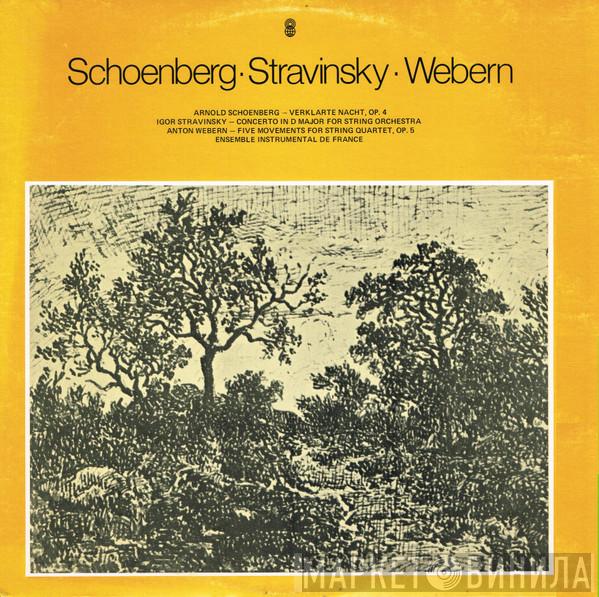 • Arnold Schoenberg • Igor Stravinsky / Anton Webern  Ensemble Orchestral De Paris  - Schoenberg • Stravinsky • Webern
