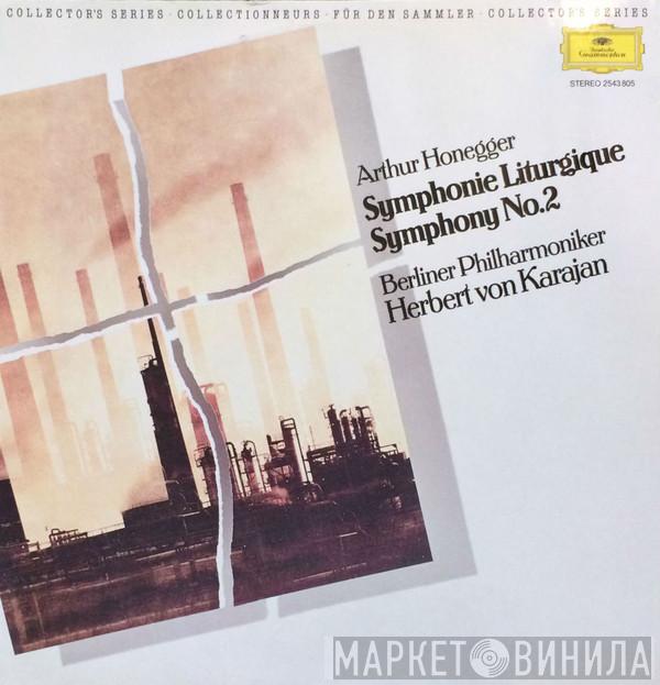 , Arthur Honegger , Berliner Philharmoniker  Herbert von Karajan  - Symphonie Liturgique / Symphony No. 2