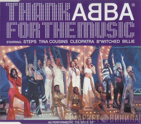 / BWitched / Billie Piper / Cleopatra / Steps  Tina Cousins  - Thank ABBA For The Music