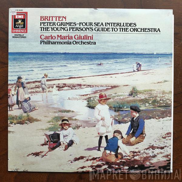 , Benjamin Britten , Carlo Maria Giulini  Philharmonia Orchestra  - Peter Grimes-Four Sea Interludes / The Young Person's Guide To The Orchestra