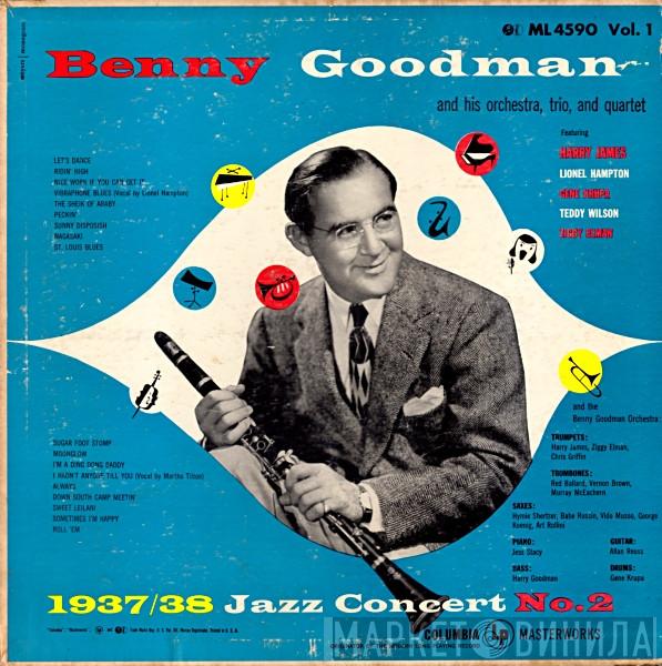 , Benny Goodman And His Orchestra And Benny Goodman Trio  The Benny Goodman Quartet  - 1937/38 Jazz Concert No. 2, Vol. 1