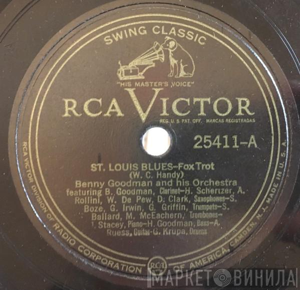 / Benny Goodman And His Orchestra And Nick LaRocca  Original Dixieland Jazz Band  - St. Louis Blues / Clarinet Marmalade