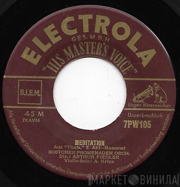 , Boston Promenade Orchestra  Arthur Fiedler  - Meditation / Largo