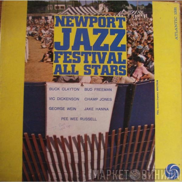 / Buck Clayton / Vic Dickenson / Pee Wee Russell / Bud Freeman / George Wein / Champ Jones  Jake Hanna  - Newport Jazz Festival All Stars