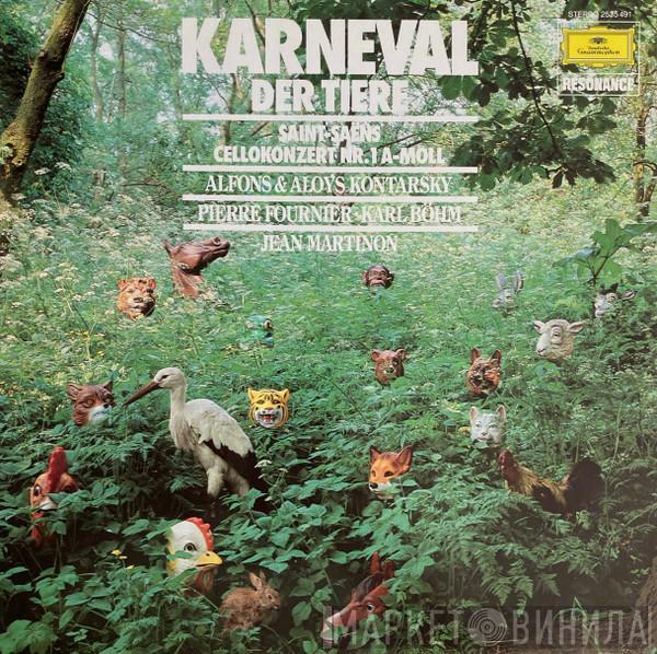, Camille Saint-Saëns , Alfons & Aloys Kontarsky • Pierre Fournier , Karl Böhm  Jean Martinon  - Karneval Der Tiere / Cellokonzert Nr. 1 A-moll