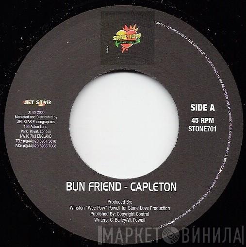 / Capleton  Holloway   - Bun Friend / Maria