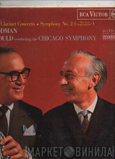 / Carl Nielsen , Benny Goodman Conducting The Morton Gould  The Chicago Symphony Orchestra  - Clarinet Concerto / Symphony No. 2 ("The Four Temperaments")