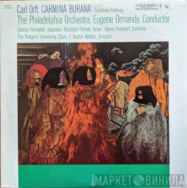 ; Carl Orff , The Philadelphia Orchestra  Eugene Ormandy  - Carmina Burana / Cantiones Profanae