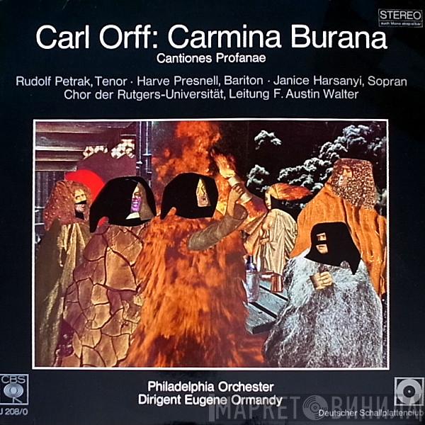 - Carl Orff / The Philadelphia Orchestra  Eugene Ormandy  - Carmina Burana / Cantiones Profanae