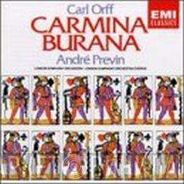 / Carl Orff / André Previn  The London Symphony Orchestra  - Carmina Burana