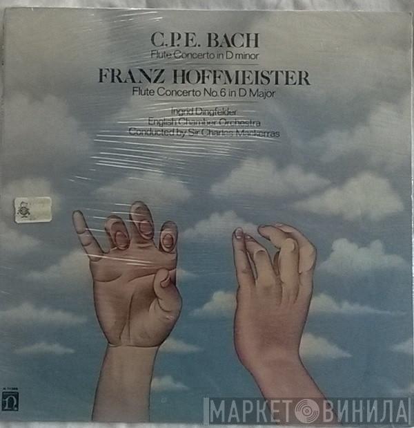 / Carl Philipp Emanuel Bach / Franz Anton Hoffmeister - Ingrid Dingfelder Conducted By English Chamber Orchestra  Sir Charles Mackerras  - Flute Concerto In D Minor - Flute Concerto No. 6 In D Major