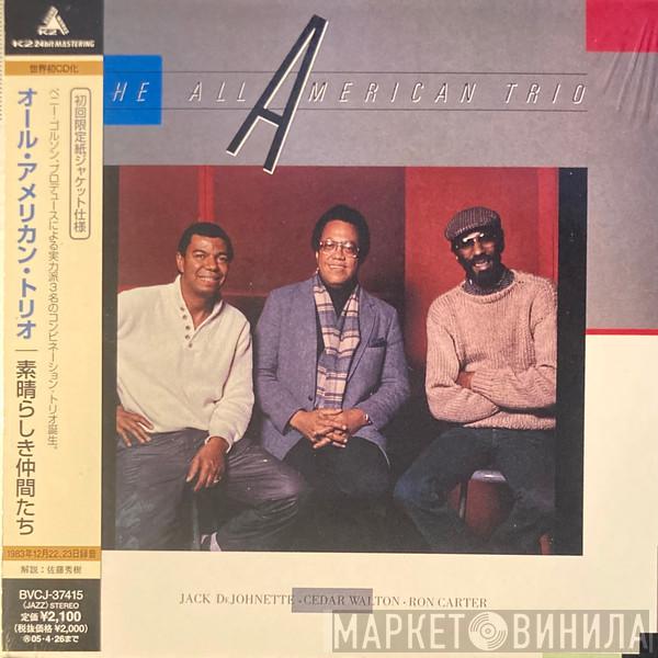 / Cedar Walton / Ron Carter  Jack DeJohnette  - The All American Trio