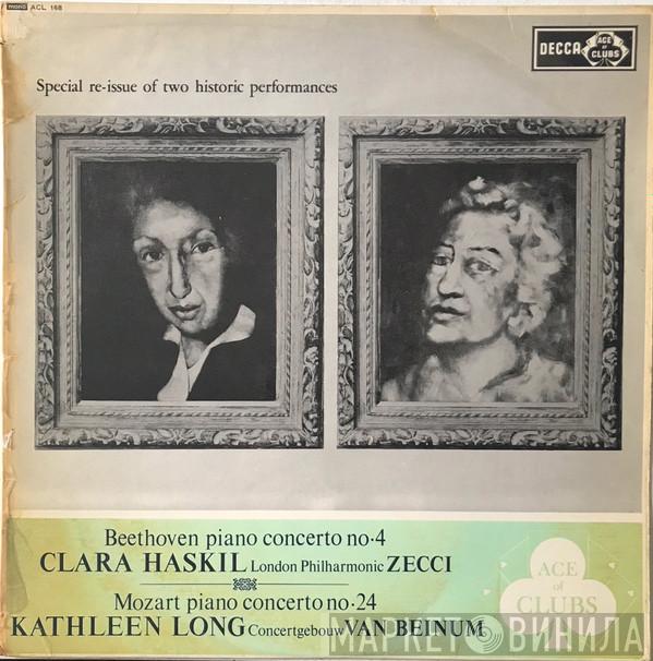 , Clara Haskil - Kathleen Long / Ludwig van Beethoven  Wolfgang Amadeus Mozart  - Piano Concerto No・4 / Piano Concerto No・24