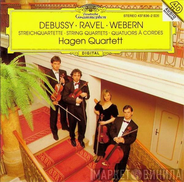 / Claude Debussy / Maurice Ravel - Anton Webern  Hagen Quartett  - Streichquartette
