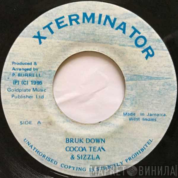 & Cocoa Tea  Sizzla  - Bruk Down