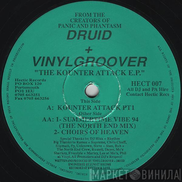 + DJ Druid  Vinylgroover  - The Kounter Attack E.P.