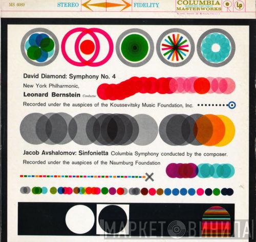 , David Diamond  Conducting Leonard Bernstein , The New York Philharmonic Orchestra , Jacob Avshalomov Conducting Jacob Avshalomov  Columbia Symphony Orchestra  - Symphony No. 4 / Sinfonietta