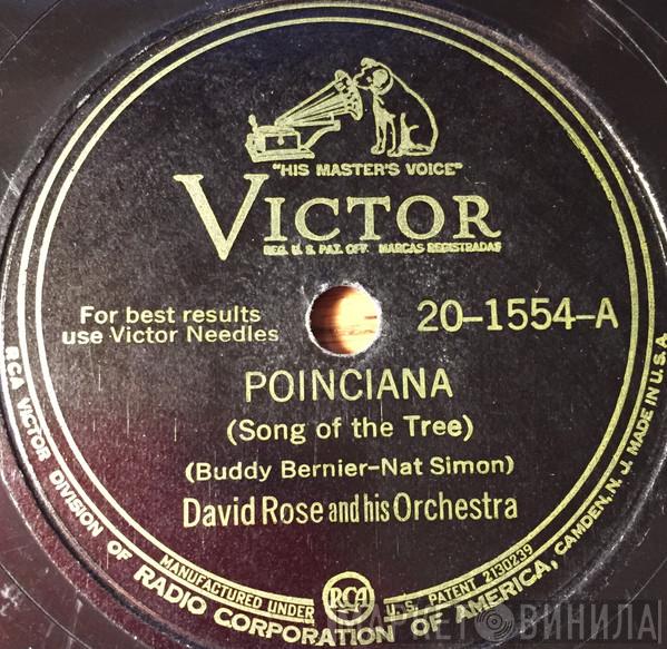/ David Rose & His Orchestra  Artie Shaw And His Orchestra  - Poinciana (Song Of The Tree) / Dancing In The Dark
