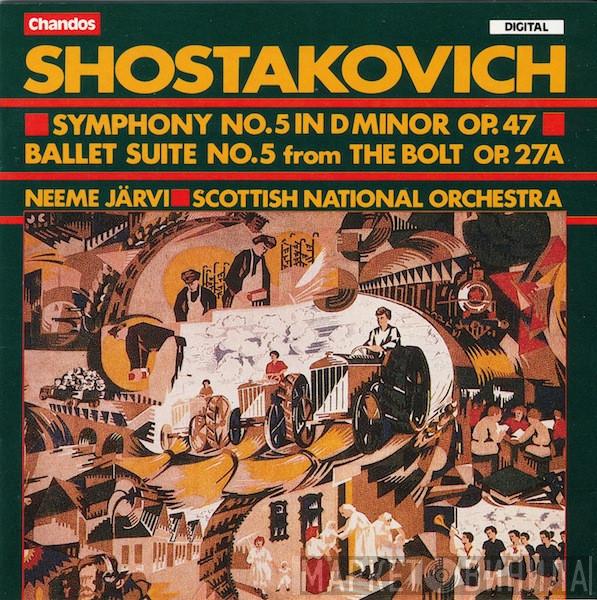 – Dmitri Shostakovich , Royal Scottish National Orchestra  Neeme Järvi  - Symphony No. 5 In D Minor Op. 47 / Ballet Suite No. 5 From “The Bolt” Op. 27a