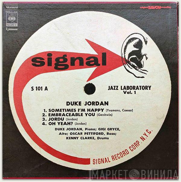, Duke Jordan  Hall Overton  - Jazz Laboratory Series Vol. 1 & 2 / Signal!
