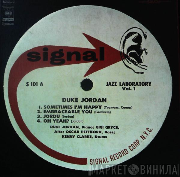 , Duke Jordan  Hall Overton  - Jazz Laboratory Series Vol. 1 & 2 / Signal!