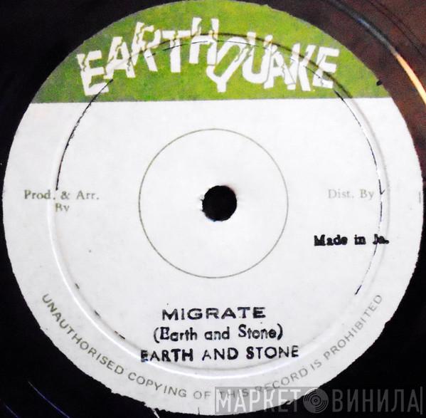 / Earth And Stone , Ossie Hibbert Featuring Sly & Robbie  The Horns Connection  - Migrate / Jump The Fence