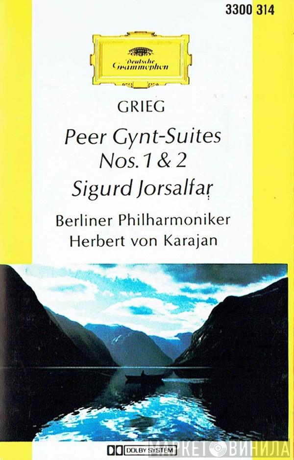 , Edvard Grieg , Berliner Philharmoniker  Herbert von Karajan  - Peer Gynt-Suites Nos. 1 & 2 / Sigurd Jorsalfar