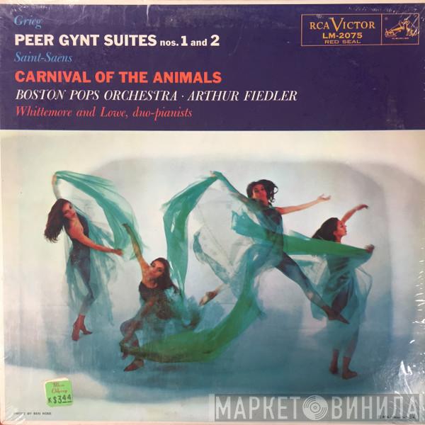 , Edvard Grieg - Camille Saint-Saëns , Arthur Fiedler  The Boston Pops Orchestra  - Peer Gynt Suites Nos. 1 And 2 / Carnival Of The Animals