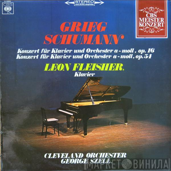 , Edvard Grieg / Robert Schumann , Leon Fleisher , The Cleveland Orchestra  George Szell  - Konzert Für Klavier Und Orchester A-moll, Op. 16 / Konzert Für Klavier Und Orchester A-moll, Op 54