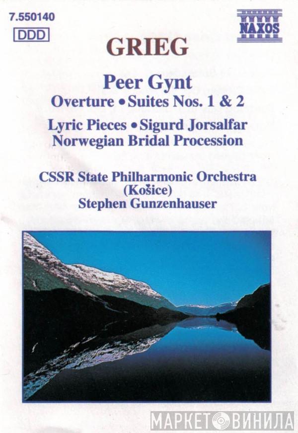 - Edvard Grieg , Slovak State Philharmonic Orchestra, Košice  Stephen Gunzenhauser  - Peer Gynt / Sigurd Jorsalfar