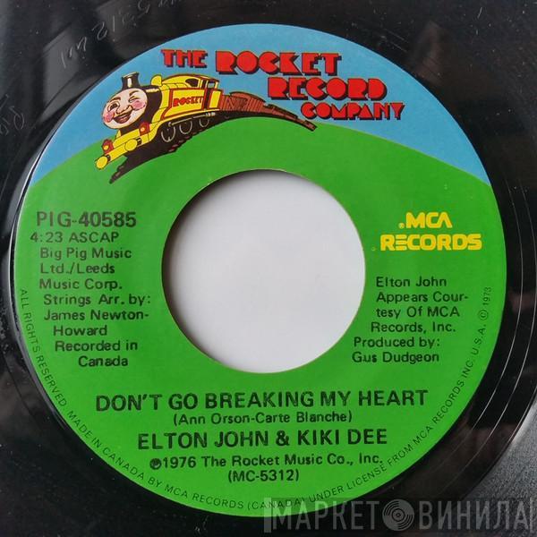 , Elton John  Kiki Dee  - Don't Go Breaking My Heart/ Snow Queen