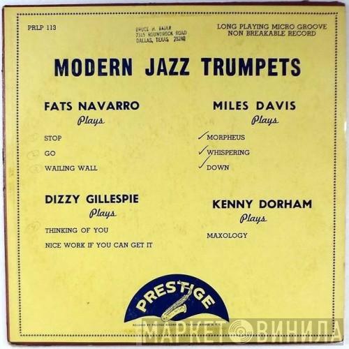/ Fats Navarro / Dizzy Gillespie / Miles Davis  Kenny Dorham  - Modern Jazz Trumpets