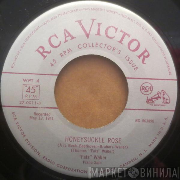 / Fats Waller  Earl Hines And His Orchestra  - Honeysuckle Rose / Boogie Woogie On St. Louis Blues