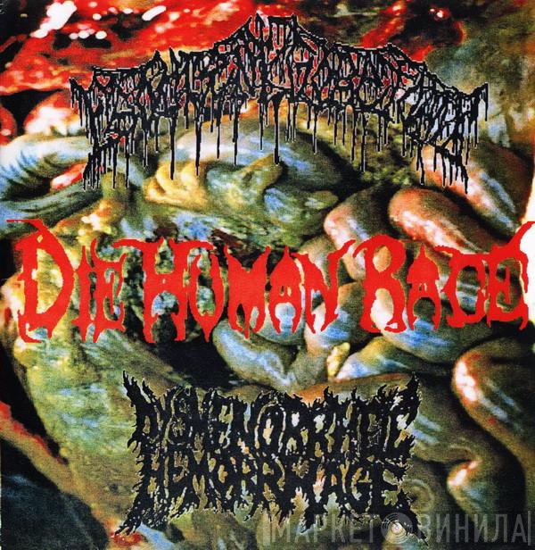 / Feculent Goretomb / Die Human Race  Dysmenorrheic Hemorrhage  - Feculent Goretomb / Die Human Race / Dysmenorrheic Hemorrhage
