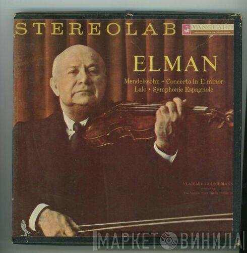 / Felix Mendelssohn-Bartholdy , Édouard Lalo , Mischa Elman , Wiener Volksopernorchester  Vladimir Golschmann  - Violinkonzert E-moll, Op. 64 / Symphonie Espagnole, Op. 21